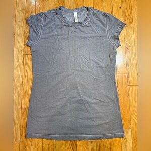Babaton Charcoal gray Short Sleeve Tee #608